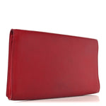 Calfskin Monogram Large Belle De Jour Clutch Red