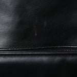 Calfskin Matelasse Medium GG Marmont Shoulder Bag Black