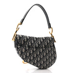 Oblique Saddle Bag Blue