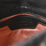 Vegan Leather Quilted Tiny Falabella Tote Black