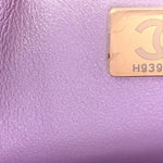 Calfskin Quilted Mini Cloudy Tie Dye Rectangular Flap Purple Blue Pink