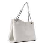 Calfskin Large Mia Tote Grey