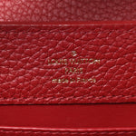 Taurillon Snakeskin Mini Capucines Burgundy