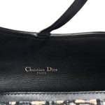 Oblique Saddle Chain Long Wallet Blue