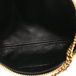 Lambskin Quilted Gaby Zipped Pouch Crema Soft