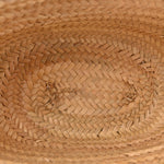 Raffia Basket Tote Bag Natural Tan