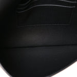 Goatskin Saddle Pouch Black