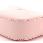 Dollar Calfskin Enamel Super Mini GG Marmont Chain Shoulder Bag Light Pink Blue