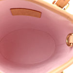 LV X TM Monogram Cherry Blossom Nano Bucket Sakura Brown