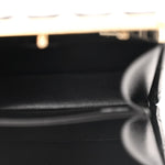 Lambskin Quilted Pearl CC Vanity Case Black
