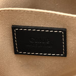 Cotton Calfskin Small Woody Ribbon Tote White Blue
