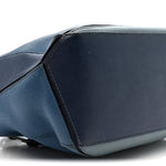 Calfskin Medium Puzzle Bag Marine Stone Steel Blue