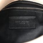 Lambskin Quilted Toy Loulou Puffer Monogram Chain Satchel Crema Soft