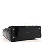 Patent Cannage Large Lady Dior Black