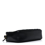 Suede Calfskin Monogram Lou Camera Bag Black