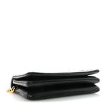 Lambskin Embossed Monogram Pochette Coussin Black