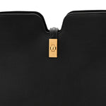 Smooth Calfskin Medium Camille 16 Soft Bag Black