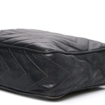 Lambskin Quilted CC Tassel Camera Case Black