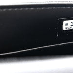 Caviar Quilted Coco Handle Clutch With Chain Black