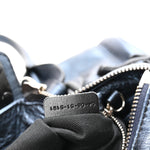 Metallic Calfskin Medium Paddington Satchel Blue
