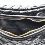Nappa Intrecciato Small Gemelli Black