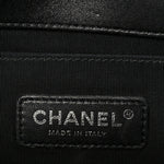 Lambskin Quilted Medium Boy Flap Black