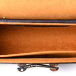 Epi Twist Braided Strap Shoulder Bag MM Bleu Roi