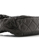 Calfskin Quilted Medium Chain Me Flap Grey