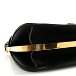 Box Calfskin Medium Bobby Frame Flap Black