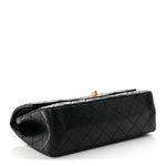 Aged Calfskin Quilted 2.55 Reissue 225 Flap Black