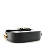 Azalea Calfskin Web Mini Horsebit 1955 Shoulder Bag Black