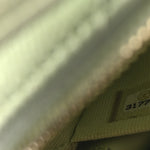 Caviar Quilted Round Handle With Care Vanity With Chain Light Green