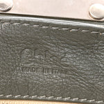 Calfskin Medium Paddington Satchel Gray