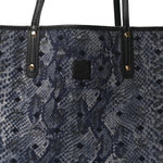 Visetos Large Project Reversible Shopper Tote Black