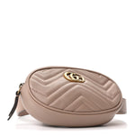 Calfskin Matelasse GG Marmont Belt Bag 85 34 Porcelain Rose