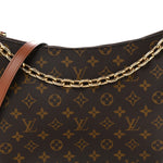 Reverse Monogram Loop Hobo