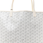 X PEANUTS Goyardine Reversible Anjou GM White