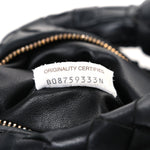 Nappa Intrecciato Mini Jodie Black