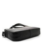 Smooth Calfskin Medium Messenger Bag Black