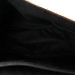 Metallic Caviar Half Moon Large Flap Bronze