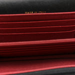 Lambskin Quilted CC Pearl Enamel Clutch on Chain WOC Black