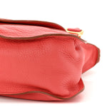 Calfskin Small Marcie Satchel Paradise Pink