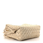Suede Intrecciato Small Loop Camera Bag Sand