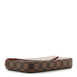 Damier Ebene Pochette Felicie Chain Wallet