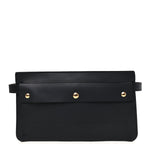 Calfksin Slim Belt Bag Black