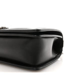 Lambskin Quilted New Medium Boy Flap Black