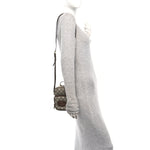 GG Supreme Monogram Mini Neo Vintage Double Zip Messenger Bag Beige New Acero Crop