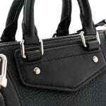 Calfskin Nano Biker Black