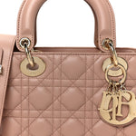Lambskin Cannage Small My ABCDior Lady Dior Fard