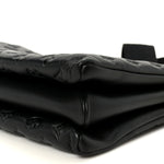 Lambskin Embossed Monogram Coussin MM Black